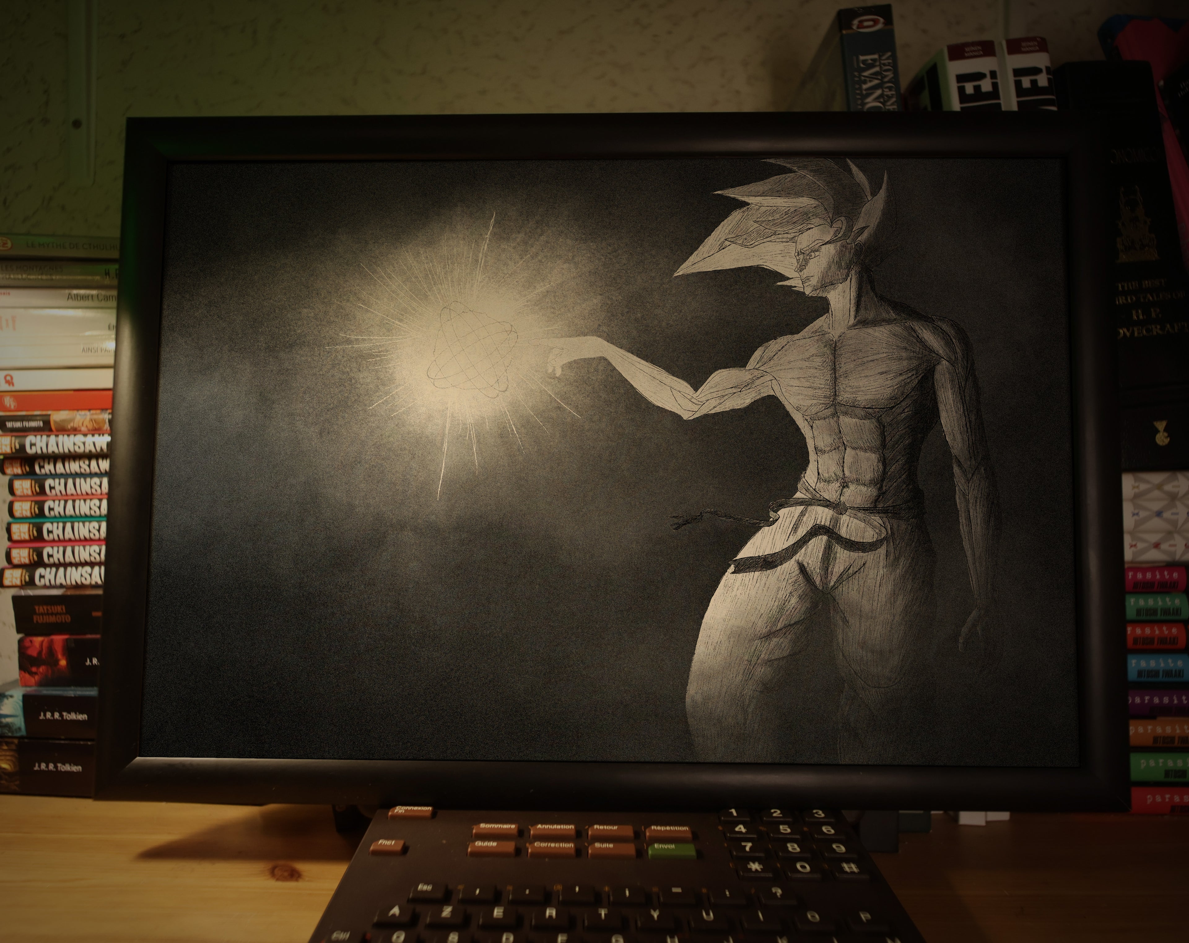 Holy Goku - Illustration Originale